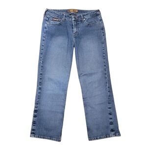 Y2K‎ l.e.i. Straight Leg Jeans Juniors Sz 11 Selvedge Style 8571242QI 29x24
